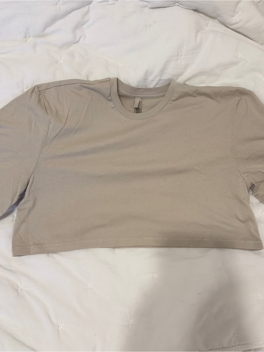 Skims Crop Tee shirt Size Medium